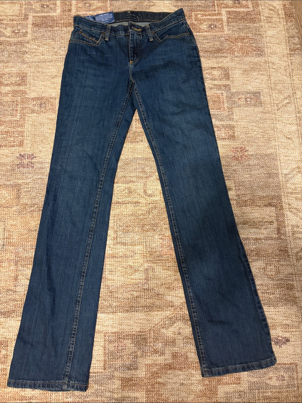 Wrangler Women's Dark Blue Boot-Cut Jeans